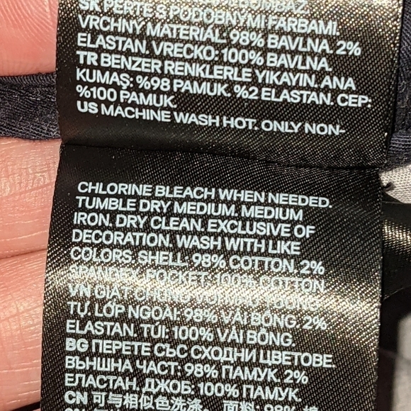 LOGG Black & White Cuffed Polka Dot Shorts Sz 10 - Picture 6 of 7